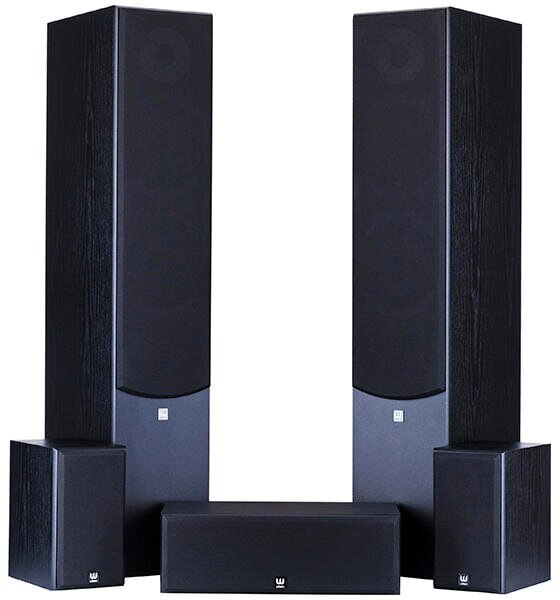 Kino domowe DENON AVR-S660H + Wilson Movix 5.0 Czarny