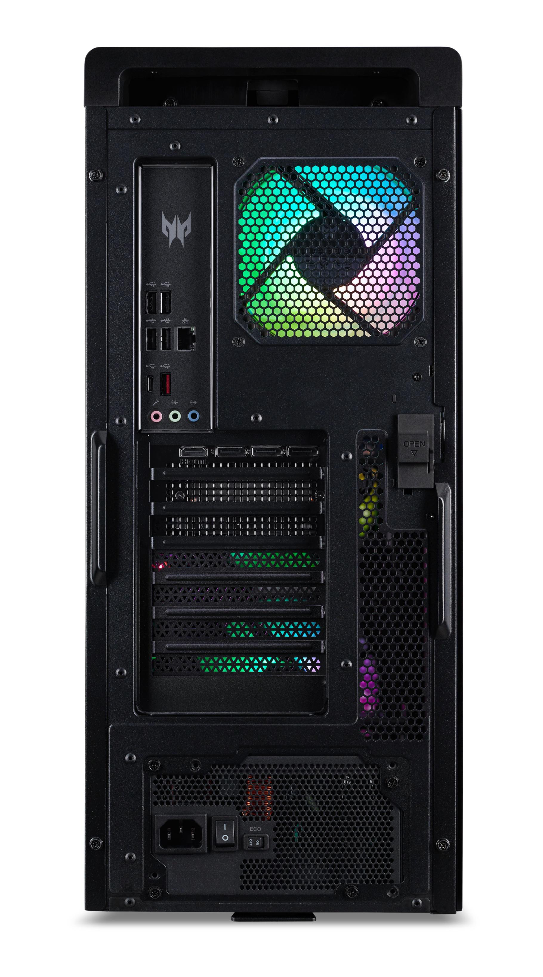 ACER PO5-650, Intel® SSD, (64 TB i7-13700F 11 Home (Evo) Bit), RAM, Prozessor, 4080 PC RTX™ 1 Gaming mit GeForce GB 32 Windows NVIDIA