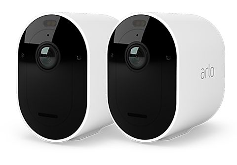 ARLO Pro5 Überwachungskamera, 2er-Set, 2K HDR, WLAN, Weiß