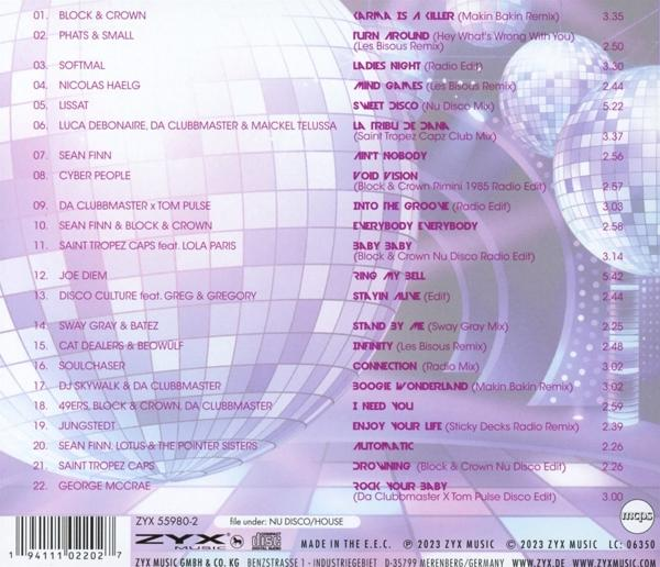 VARIOUS - NU DISCO OF - BEST - DISCO (CD) 2023