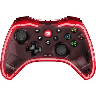 R2 NSW Pro Pad X Led Edition - Controller (Trasparente/Rosso)