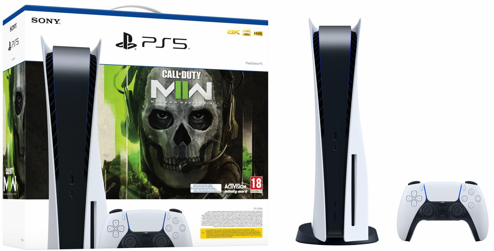 SONY PlayStation 5 Disk Edition + Call of Duty: Modern Warfare 2 Bundel