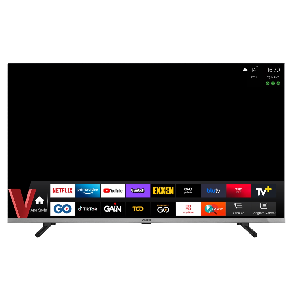 VESTEL 65U9730 65 inç 164 Ekran Uydu Alıcılı Smart 4K UHD LED TV