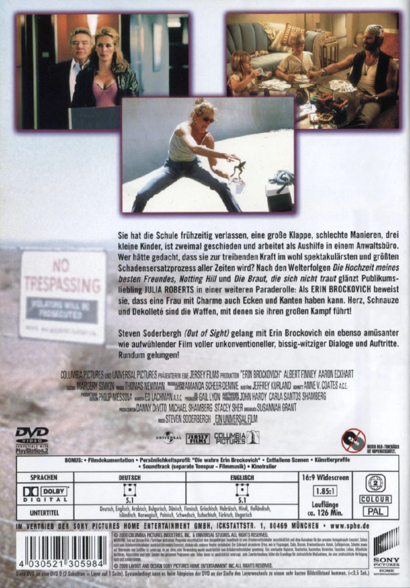 DVD-Cover: Out of Sight-Filmposter. Enthält Schauspieler und Filmtitel.