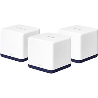 Sistema WiFi Mesh - Mercusys HALO H50G (3-PACK), 1.9 Gbit/s, Doble banda, MU-MIMO, Blanco