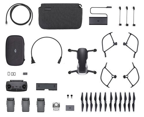 Dron DJI Mavic Air Fly More Combo Onyx Czarny