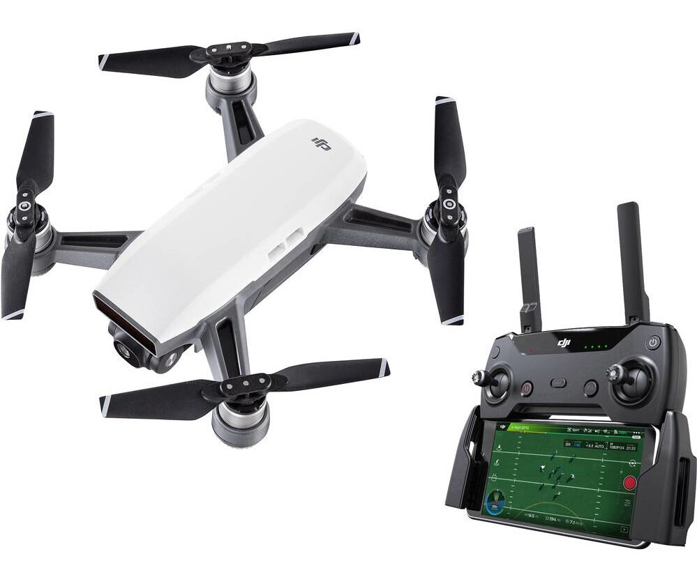 Dron DJI Spark Controller Combo Alpine Biały