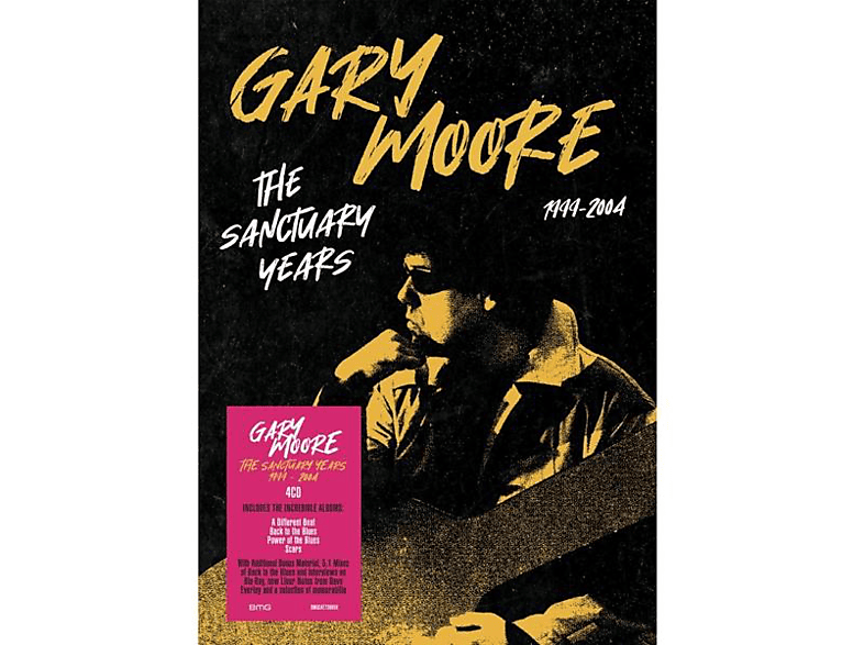 Blu-ray - Sanctuary (Box Gary Years + - Audio) Moore The (CD Set)