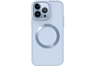 CEPAX iPhone 14 Plus Magsafe Soft Touch Silicone Case Telefon Kılıfı Sierra Mavi