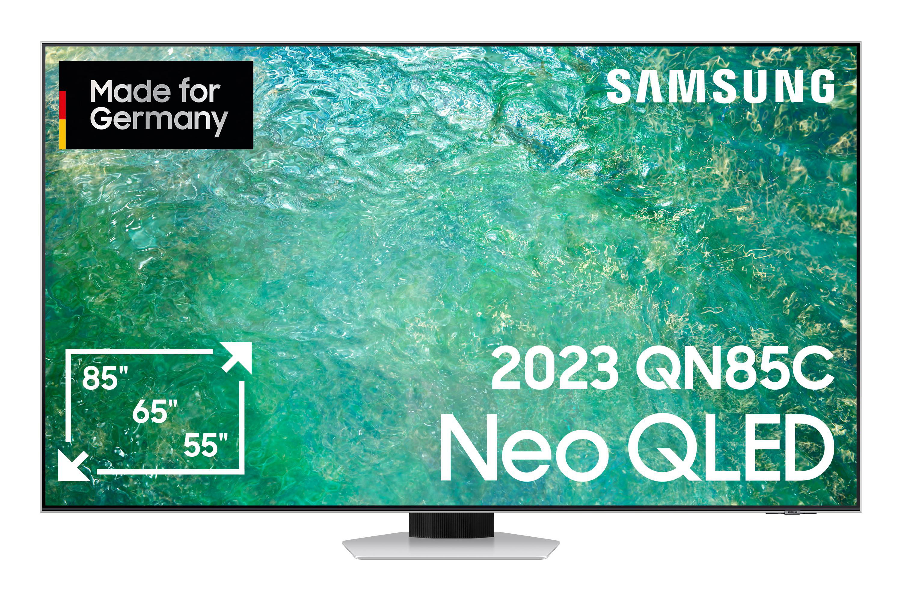 GQ55QN85C NEO UHD Zoll cm, Tizen) QLED (Flat, TV / SMART 55 4K, TV, 138 SAMSUNG