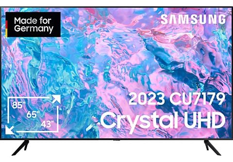 SAMSUNG GU55CU7179 LED TV (Flat, 55 Zoll / 138 cm, UHD 4K, SMART TV, Tizen)