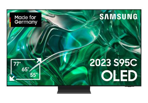 OLED TV SAMSUNG GQ65S95CAT OLED / Tizen) 163 (Flat, SMART cm, Zoll OLED MediaMarkt TV, 65 TV 4K, 