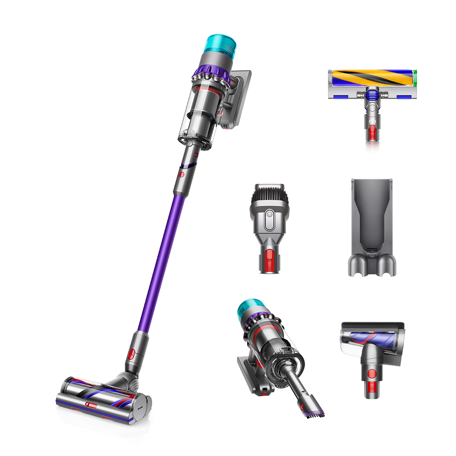 Dyson Gen5 Detect scopa elettrica senza filo, Senza sacco, 752 W