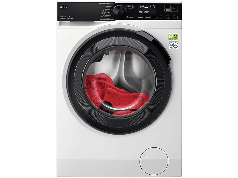 AEG Lr9H96Cbs Lavatrice, Caricamento frontale, 9 kg, 63,1 cm, Classe A