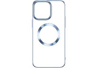 CEPAX iPhone 14 Plus Titanium Magsafe Slim Case Telefon Kılıfı Sierra Mavi