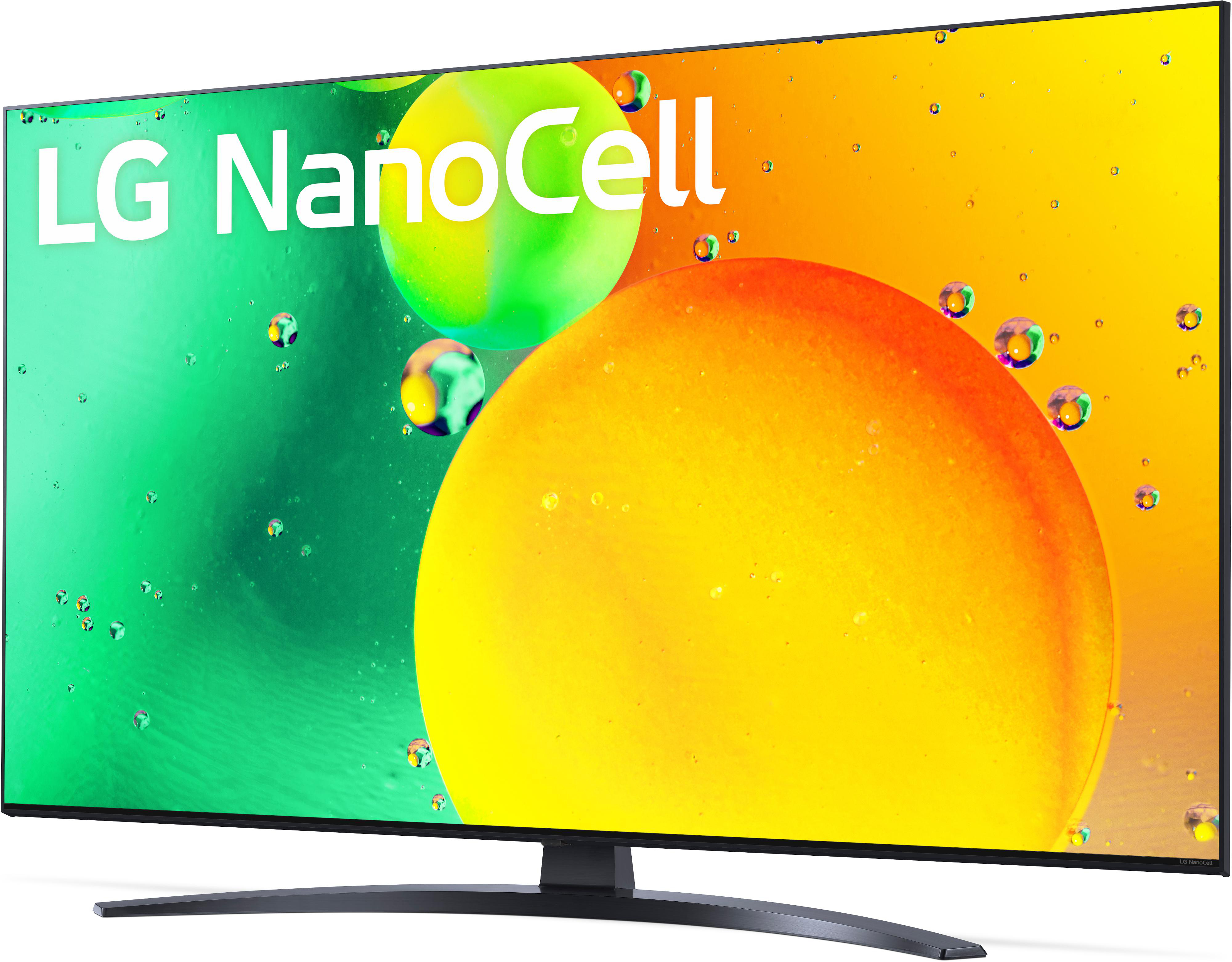 LG 43NANO769QA 43 Zoll TV cm, ThinQ) 4K, LG (Flat, webOS22 NanoCell mit UHD SMART TV, / 109