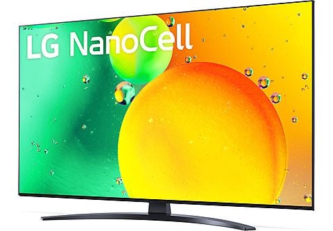 LG 43NANO769QA NanoCell TV (Flat, 43 Zoll / 109 cm, UHD 4K, SMART TV,  webOS22 mit LG ThinQ), NanoCell TV, Schwarz kaufen | SATURN