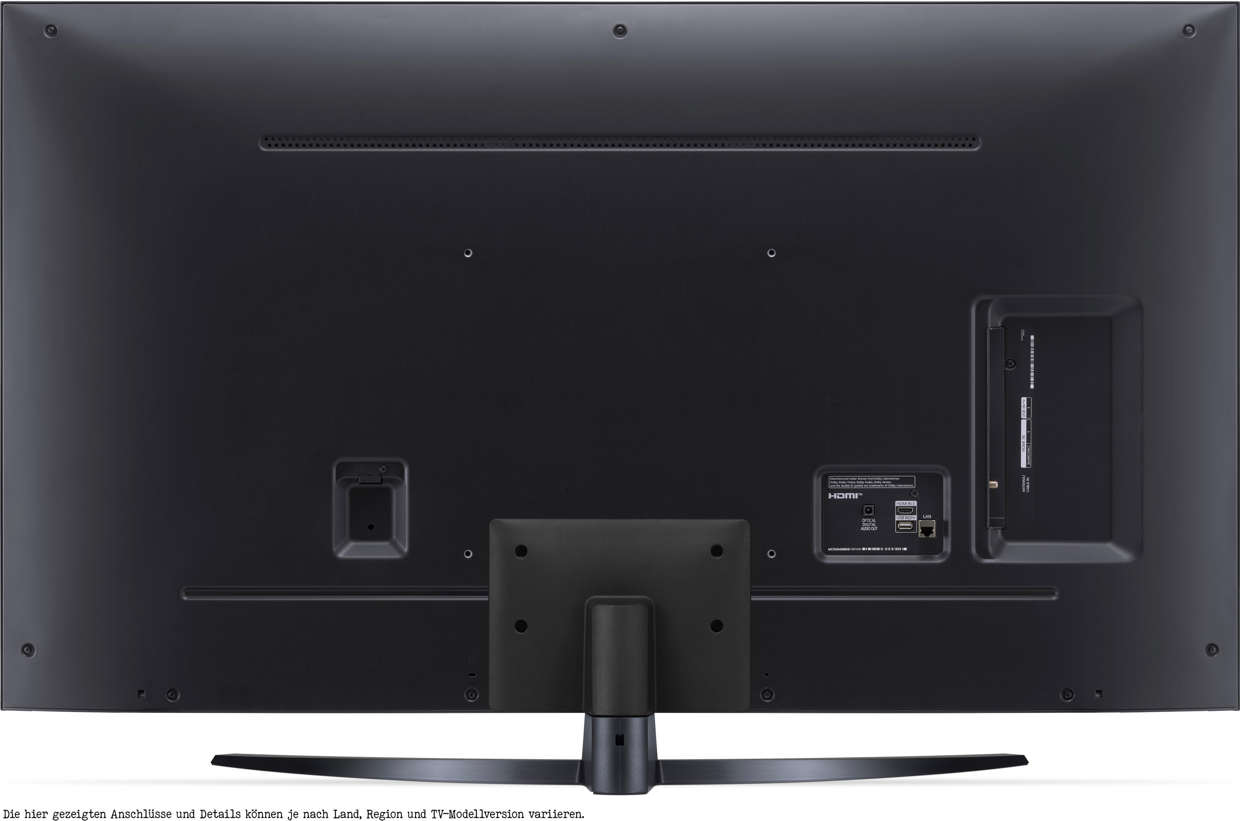Zoll (Flat, ThinQ) / TV, webOS22 UHD 4K, mit LG cm, SMART 43 109 NanoCell LG TV 43NANO769QA