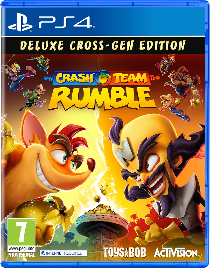 Crash Team Rumble Deluxe Cross-Gen Edition (PlayStation 4)