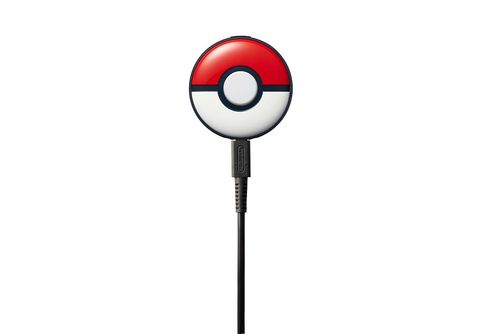 Accesorio  Nintendo Pokémon Go Plus +, Conecta Pokémon Go y Pokémon Sleep,  Negro, Blanco y Rojo