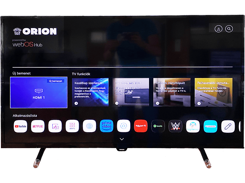 ORION 43OR23WOSFHD Full HD webOS smart LED televízió, 109 cm