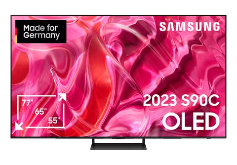 SAMSUNG GQ65S90CAT OLED TV (Flat, 65 Zoll / 163 cm, OLED 4K, SMART TV, Tizen)