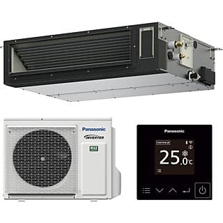 Aire acondicionado por conductos - Panasonic KIT-60PF3Z5-6, 4904 fg/h, Nanoex, Inverter, Blanco