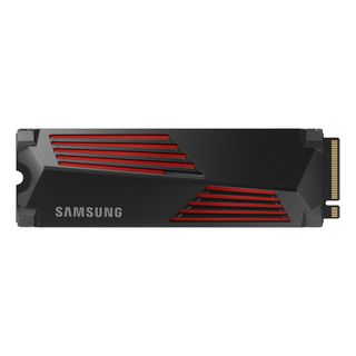 SAMSUNG 990 PRO mit Kühlkörper PCIe 4.0 NVMe M.2 SSD - Festplatte (SSD, 1 TB, Schwarz)