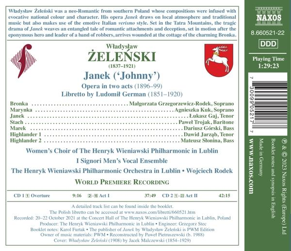 Rodek/Henryk Wieniawski Philharmonic Orchestra - Janek  - (CD)