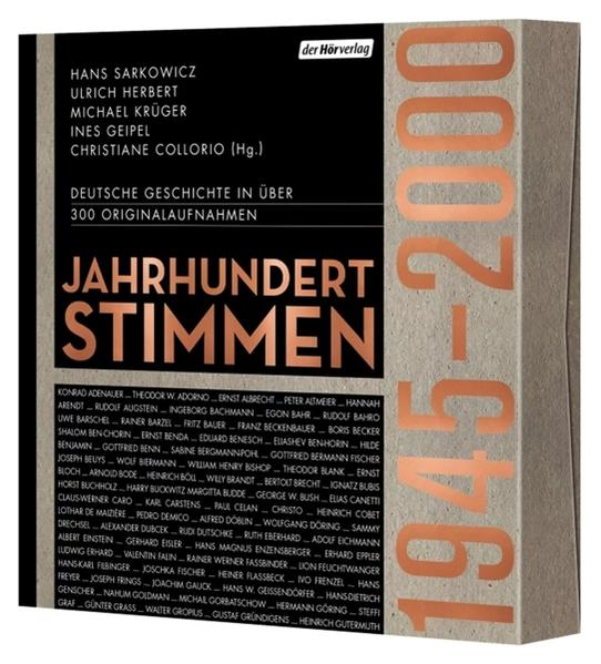 - (MP3-CD) Geschichte Deutsche Jahrhundertstimmen - 1945-2000