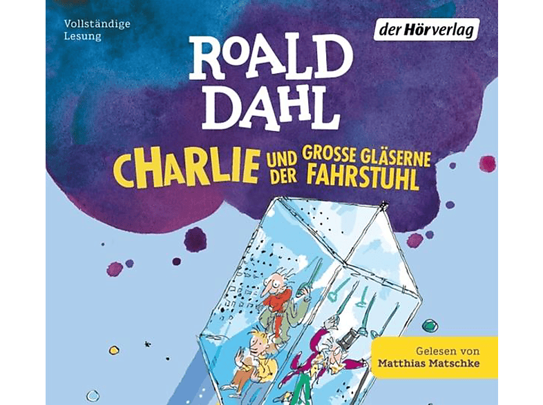 (CD) Fahrstuhl Roald Dahl - große und der - gläserne Charlie
