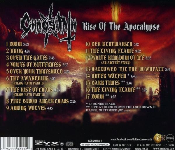 Chaos Path - Rise Of The Apocalypse  - (CD)