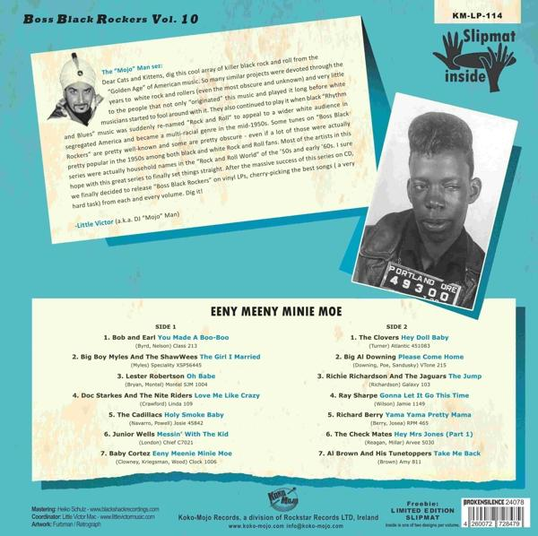 VARIOUS - Boss Black Rockers Moe Meeny Minie (Vinyl) Vol.10-Eeny 