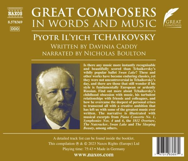 Lucy Scott - Great Composers - Tschaikowski  - (CD)