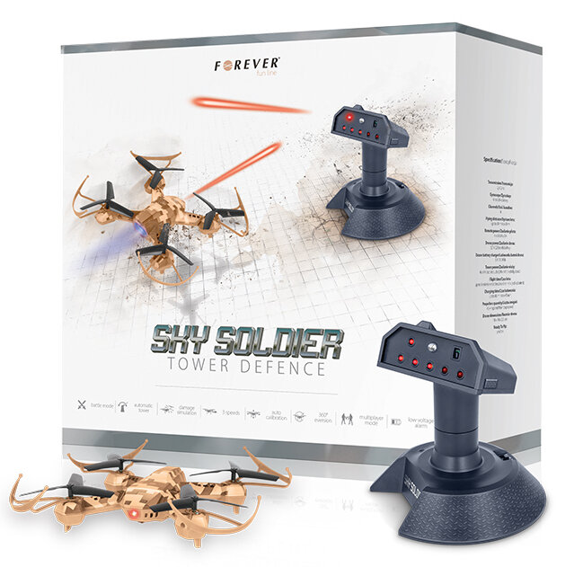 Dron FOREVER TF1 Sky Soldier Tower Defence DR-210