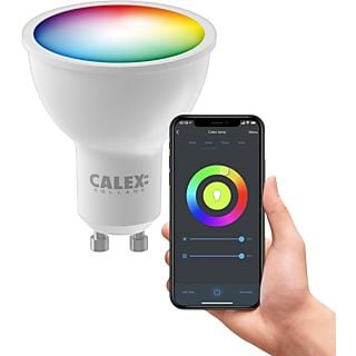 CALEX Slimme Ledlamp -  Reflector GU10 - 4.9W - RGB en CCT