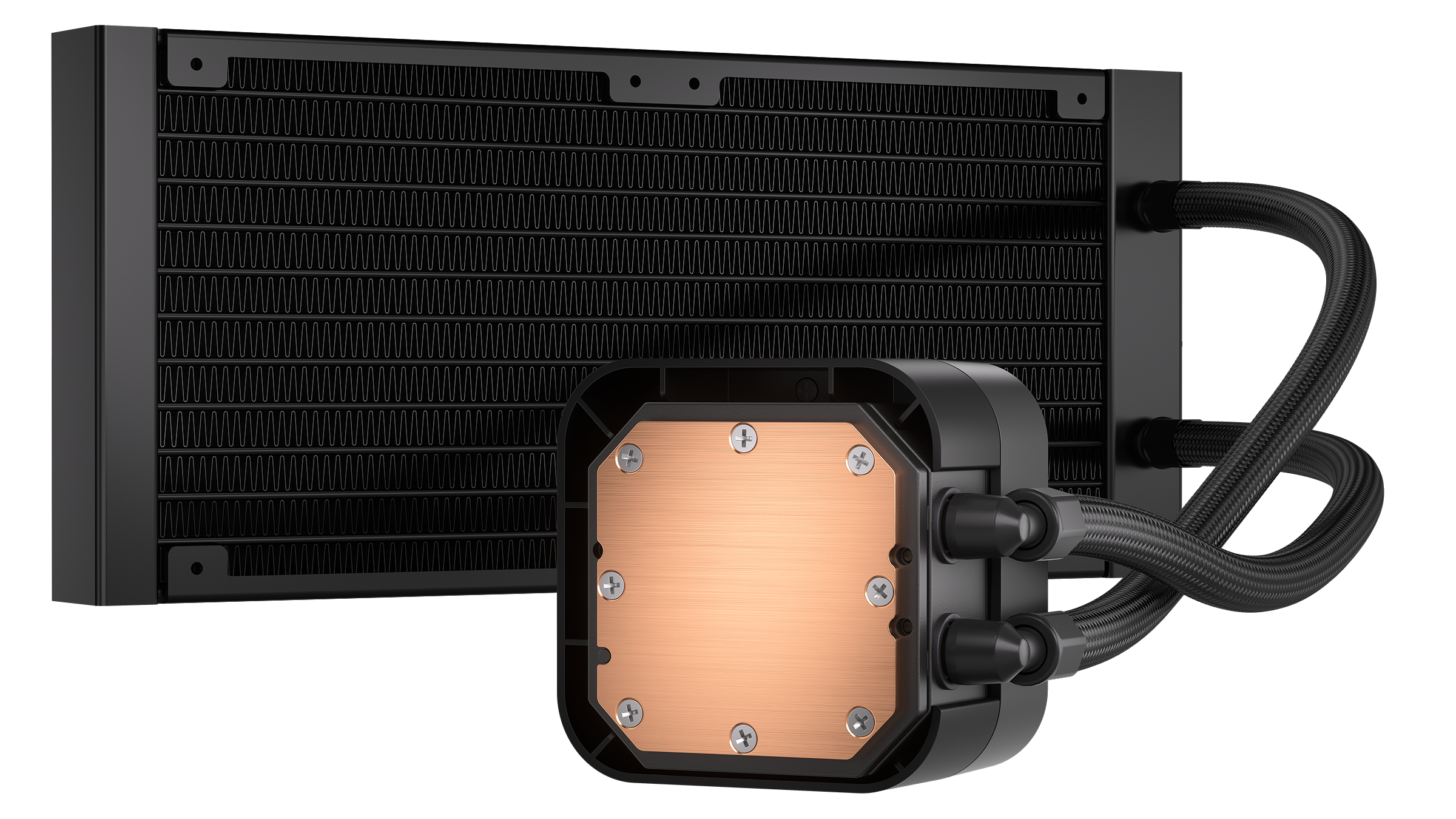 CORSAIR iCUE H100I Elite LCD XT CPU Wasserkühler, Schwarz