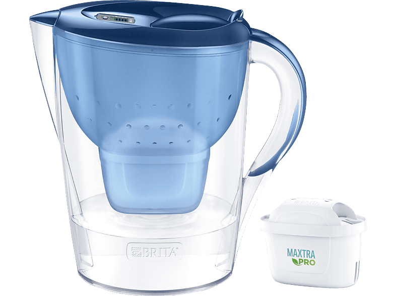Brita Marella Blau Jahrespaket - Inklusive 12 MAXTRA+ Filterkartuschen