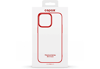 CEPAX iPhone 14 - 13 Titanium Slim Case Telefon Kılıfı Kırmızı_1