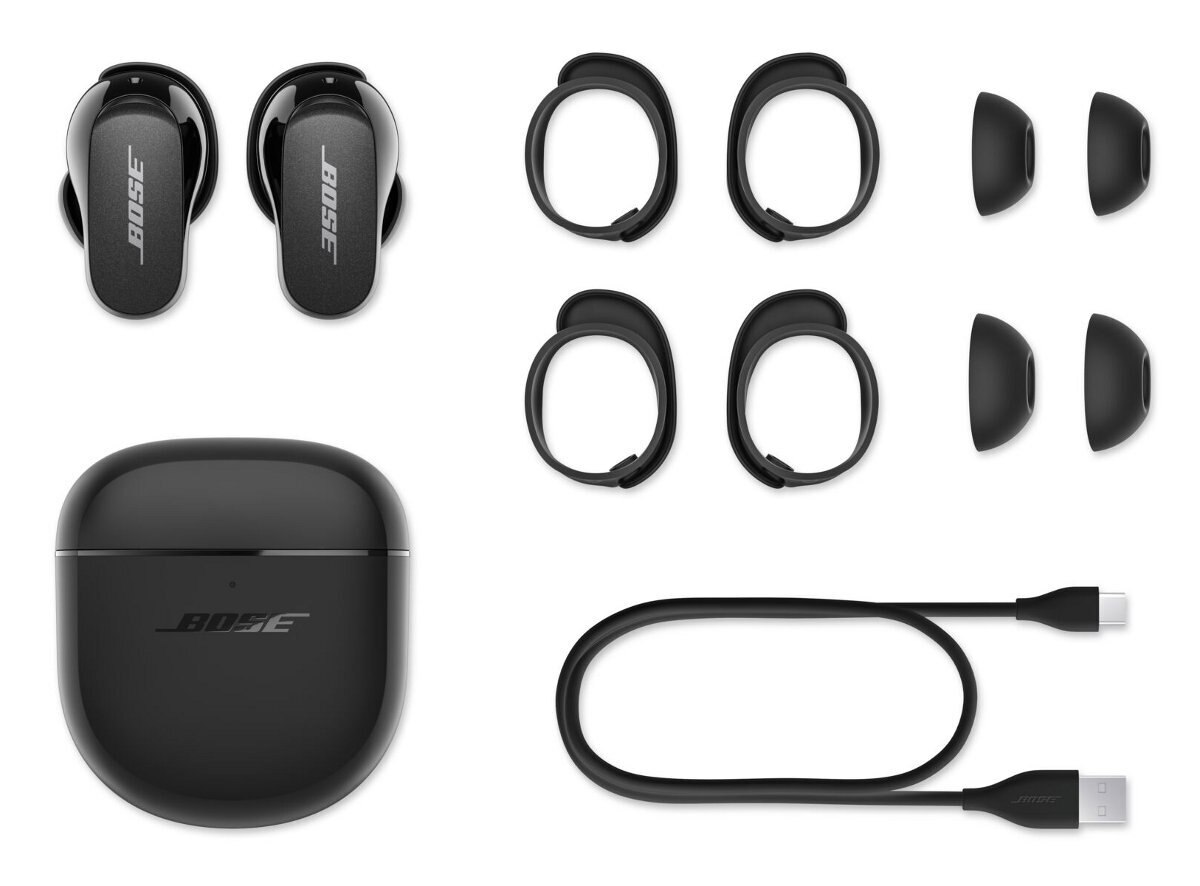 Słuchawki BOSE QuietComfort Earbuds II Czarny (Black