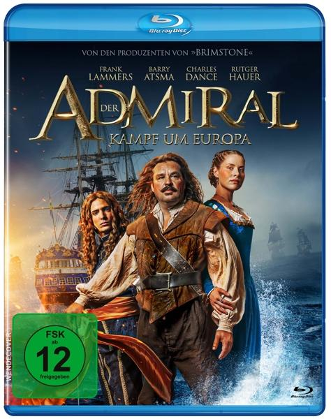 Blu-ray-Disc-Cover. Drei Personen in historischer Kleidung, Schiffe im Hintergrund.