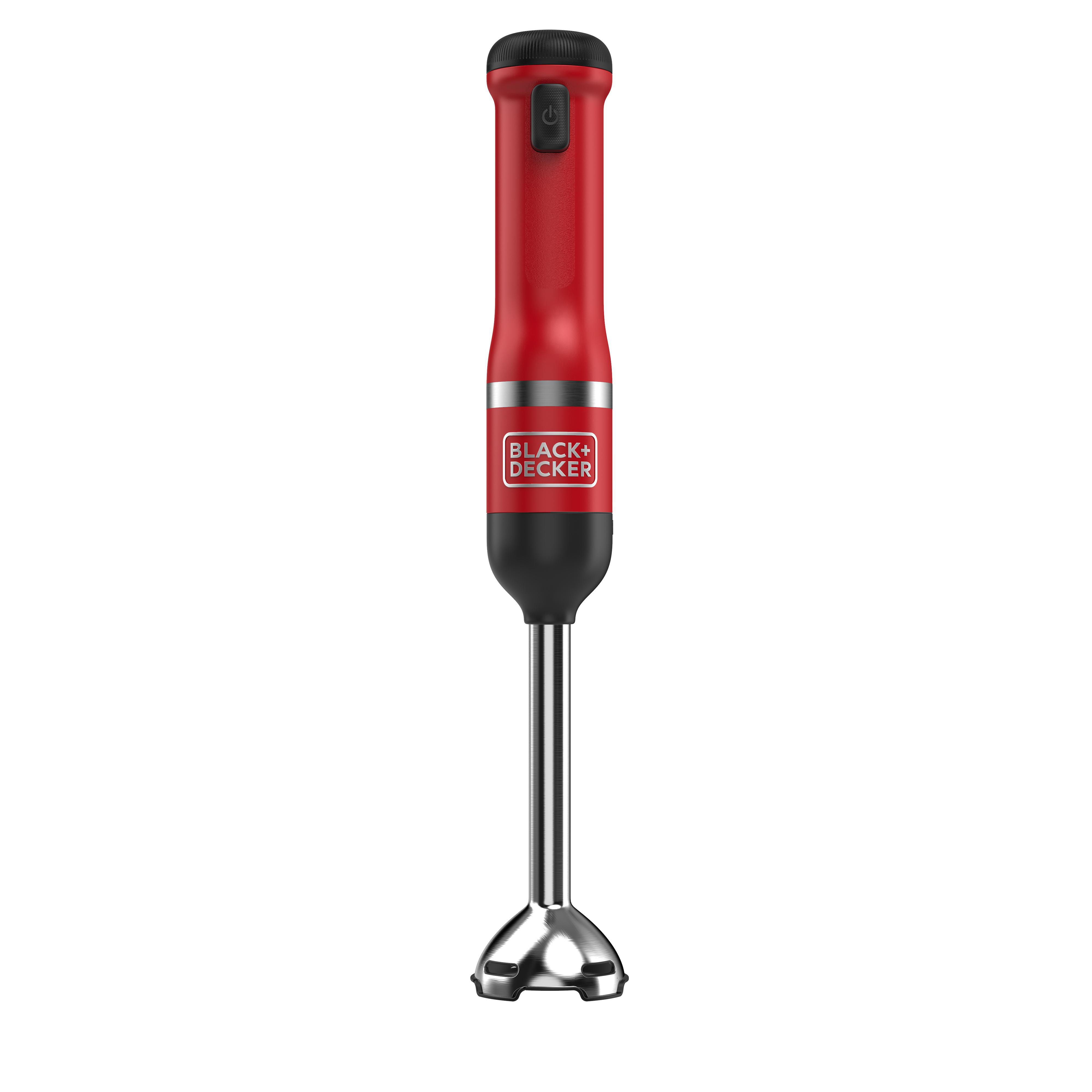BLACK+DECKER BCKM1014KR 4er Set Kitchen Wand Stabmixer Rot (7,2 Volt, 0.7 l)