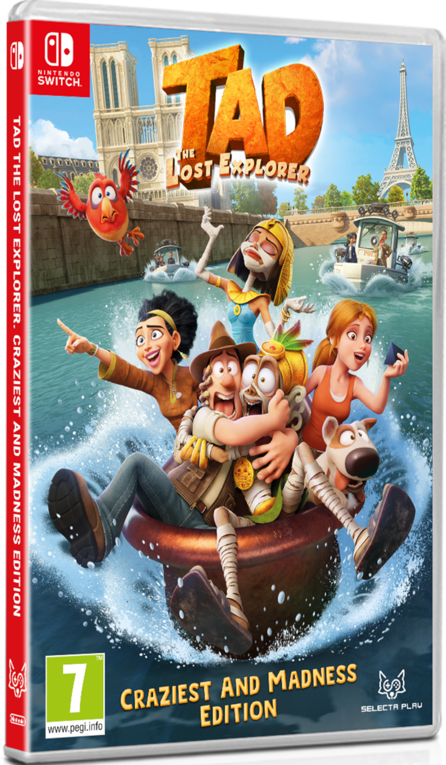 Tad: The Lost Explorer Craziest and Madness Edition  FR/UK Switch