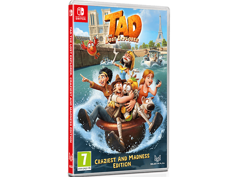 Just For Games Sw Tad: The Lost Explorer Craziest And Madness Edition Uk/fr Switch