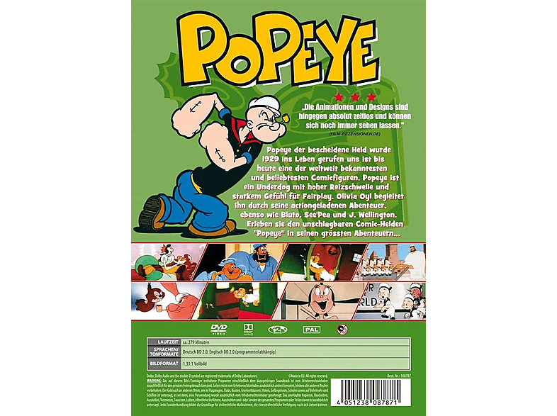 Thumbnail - Popeye der Spinatkönig DVD