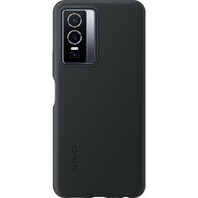 Funda móvil - Vivo Y76 5G, Silicona, 6.58", Negro