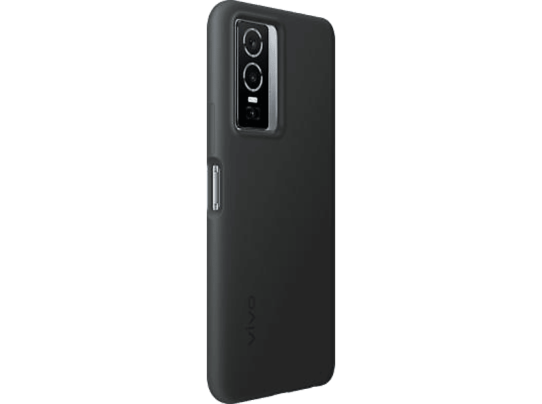 Funda Vivo Y76 5G, Silicona, 6.58", Negro