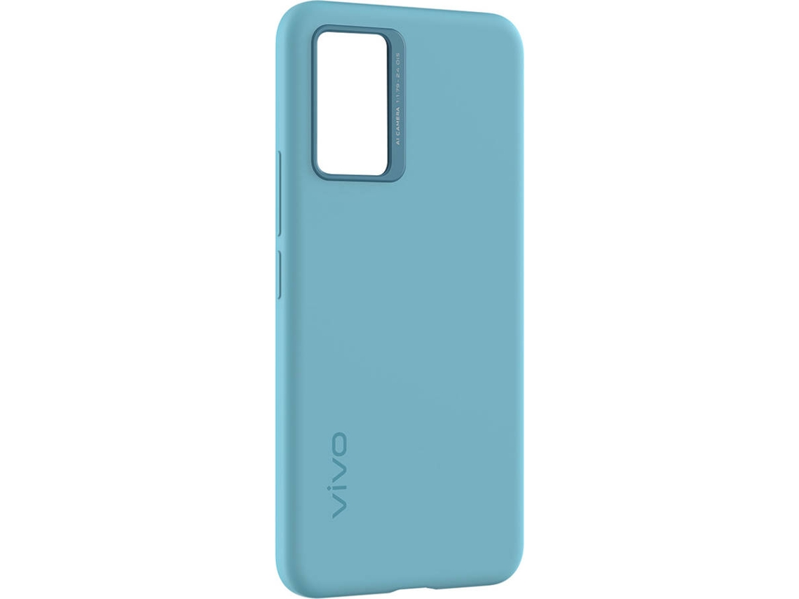 Funda móvil - Vivo V21 5G, Soft Touch, 6.44", Azul