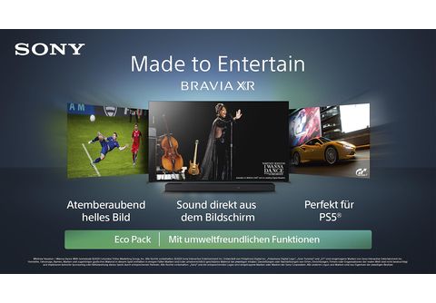 | für MediaMarkt PACK BRAVIA Google LED Array 4K | | | | SONY Aluminium Design HDR Seamless XR TV online BRAVIA | Edge kaufen | XR-65X90L | CORE Perfekt ECO | PlayStation5 Full