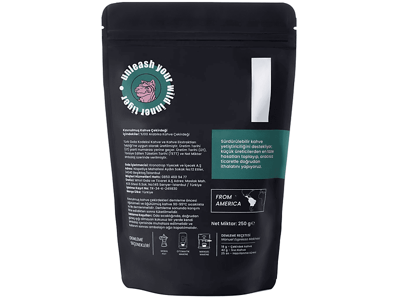 NO 33 Espresso Çekirdek Kahve 250 g_1